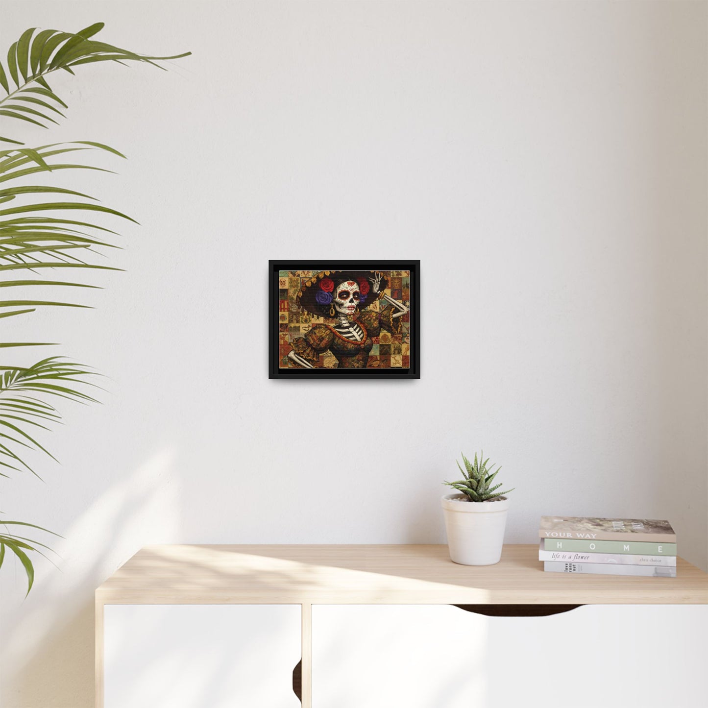 LaCatrina Elegance: Professional Multi-Color Framed Matte Canvas