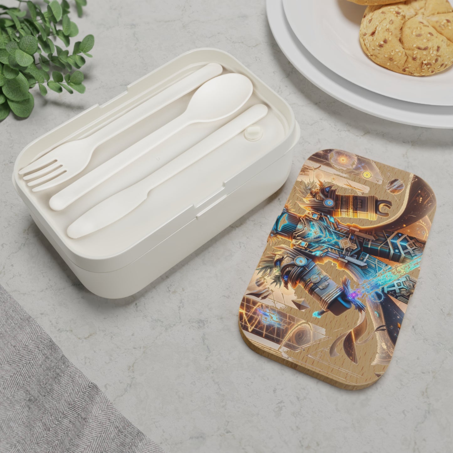 Sleek Minimalist Bento Box - Perfectly Portioned Elegance #10