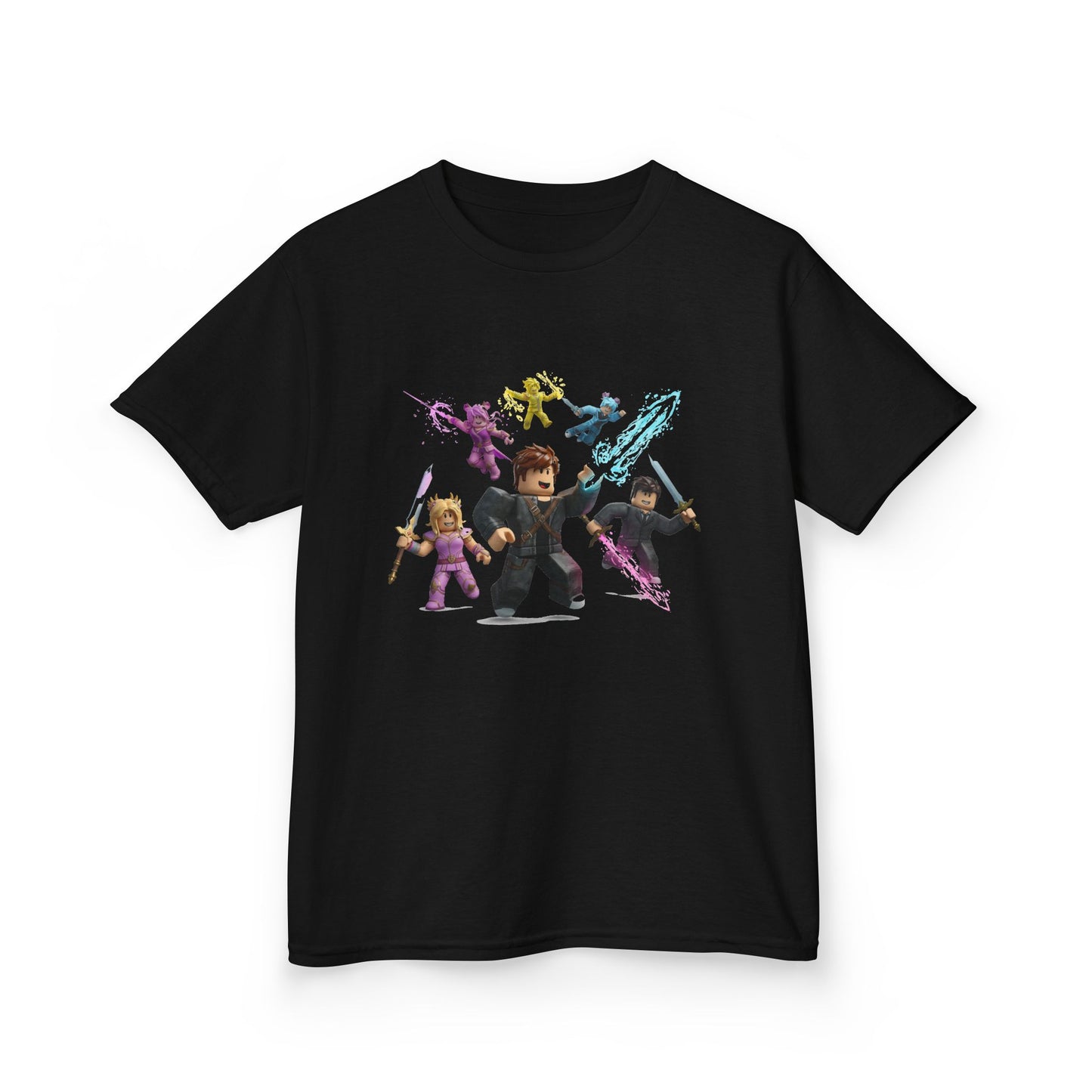 Pixel Pals Playground - Trendy Voxel Tee for Kids