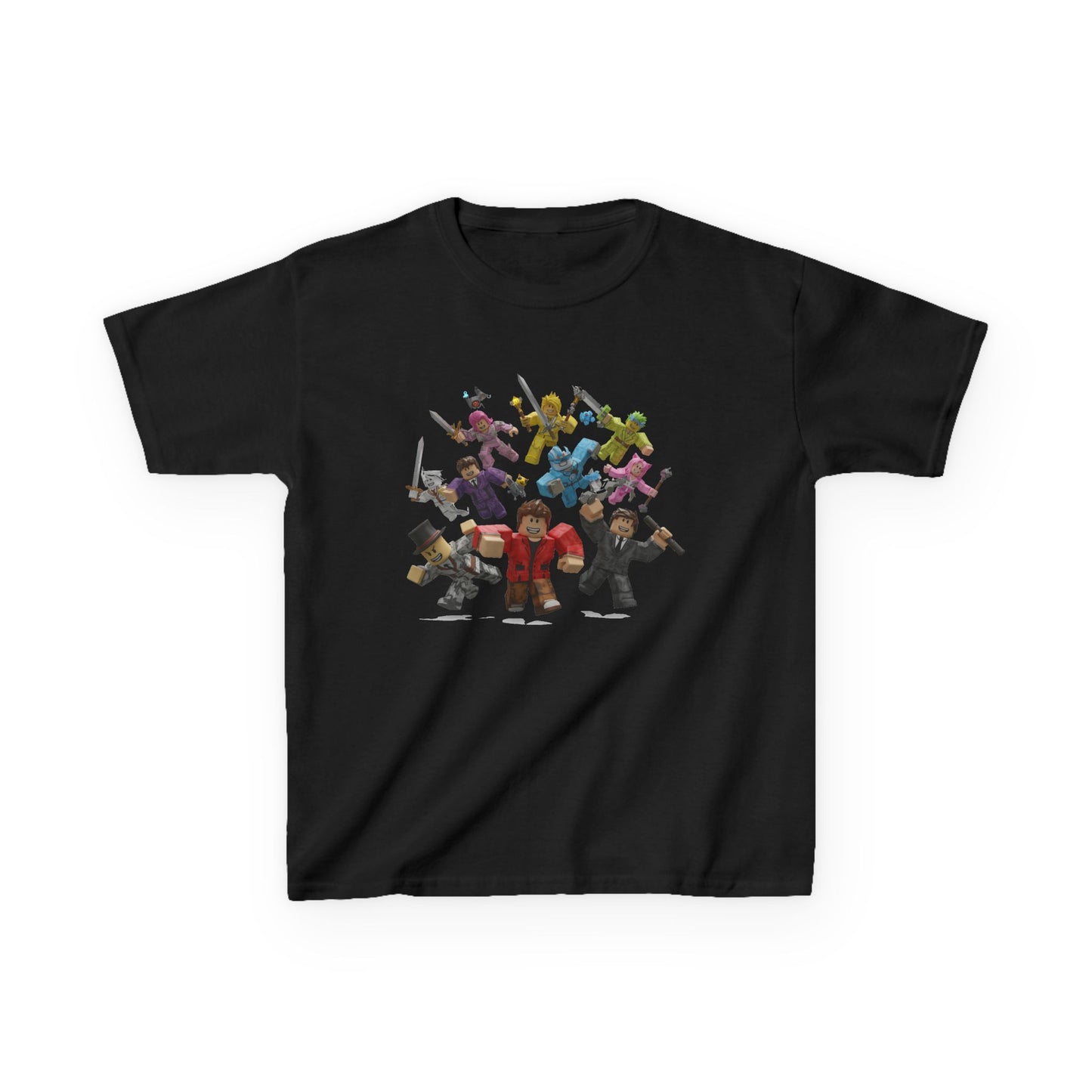 Pixel Power Kids Tee - Voxel Adventure Edition