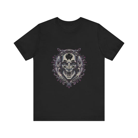 Glitch Heraldry Unisex Tee – Trendy Fusion Style #9
