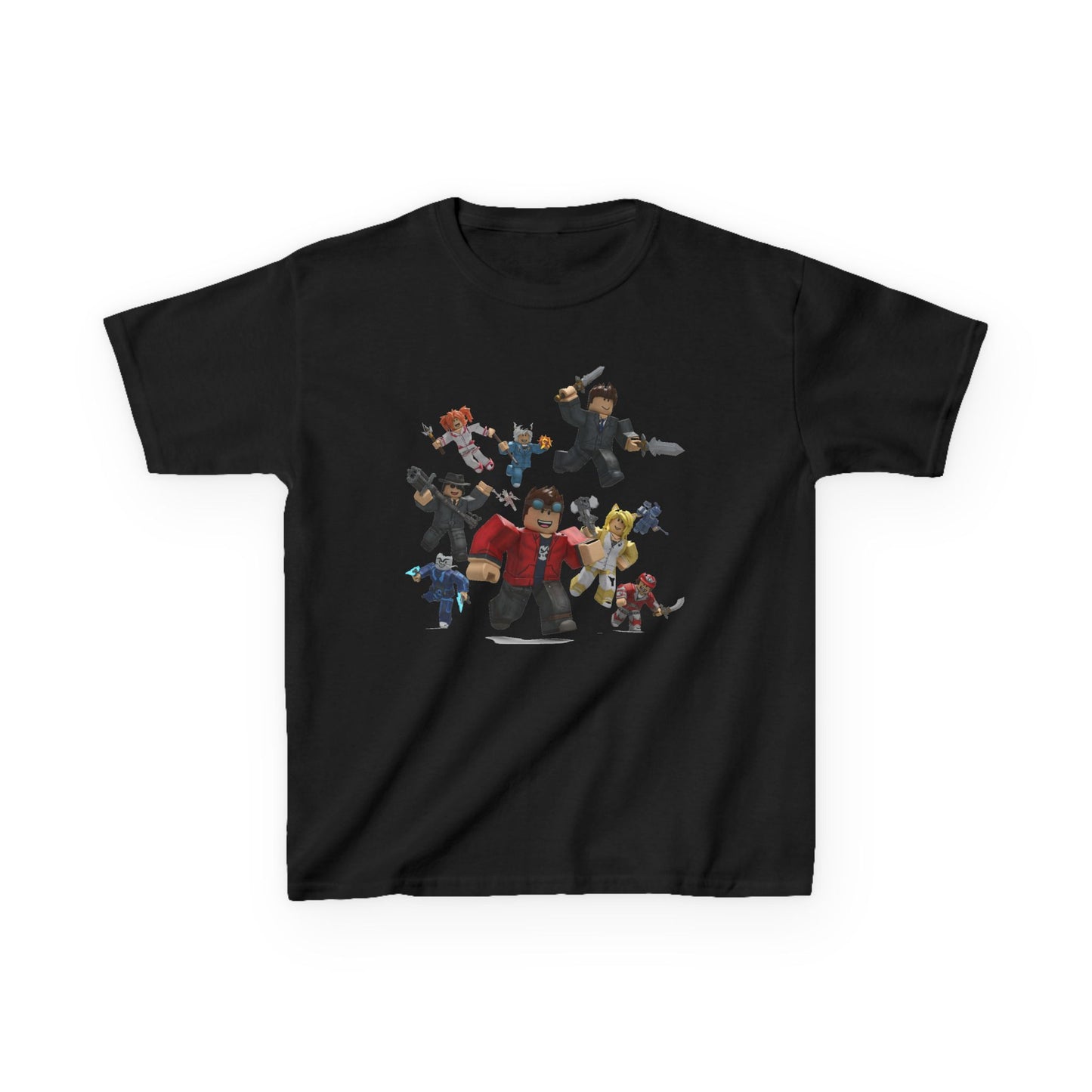 Voxel Adventure Kids Tee - Trendy Cotton Comfort