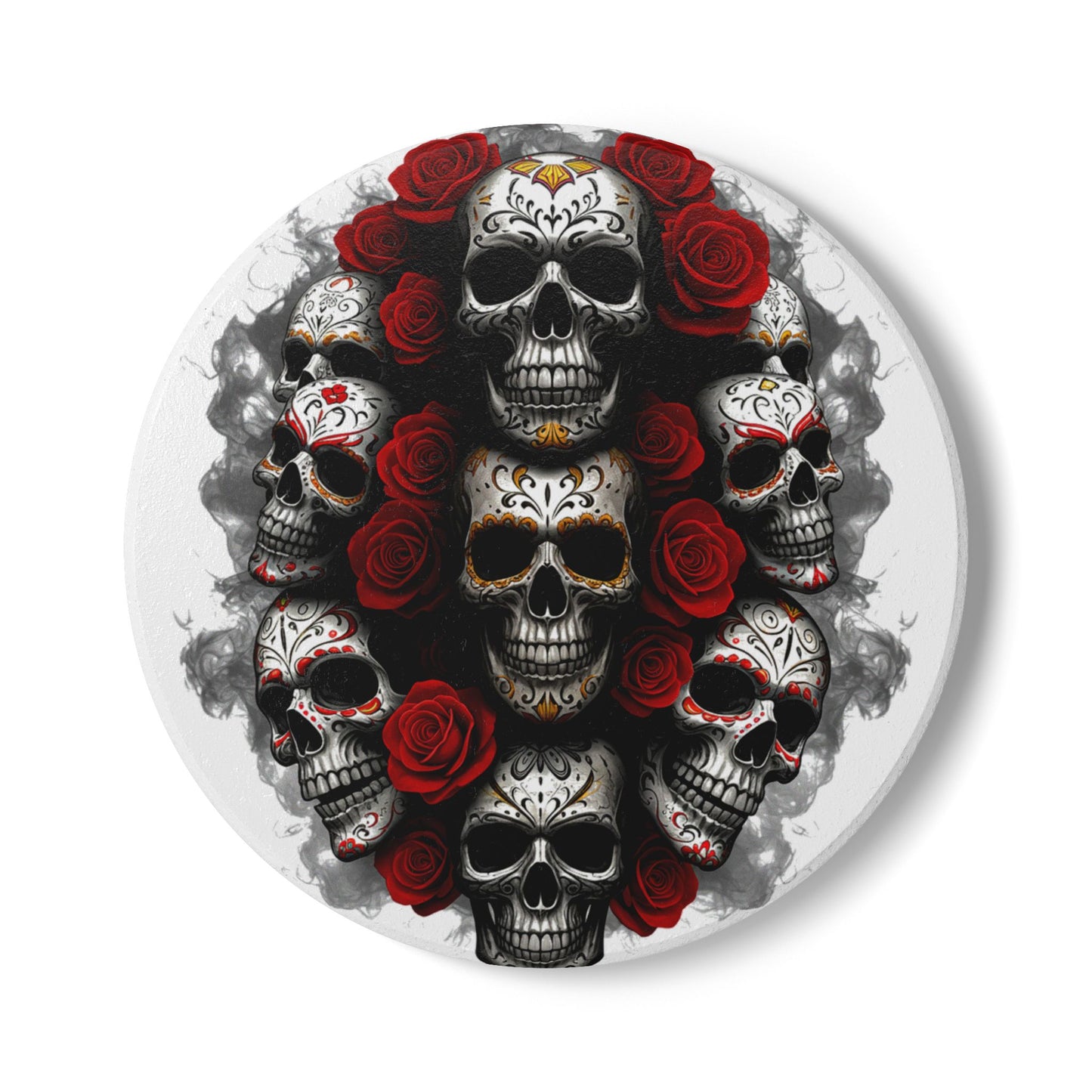 LaCatrina Edge: Bold Ceramic Coaster #42