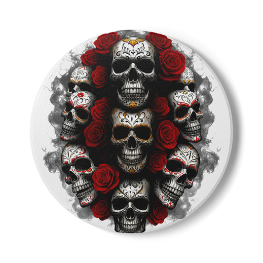LaCatrina Edge: Bold Ceramic Coaster #42