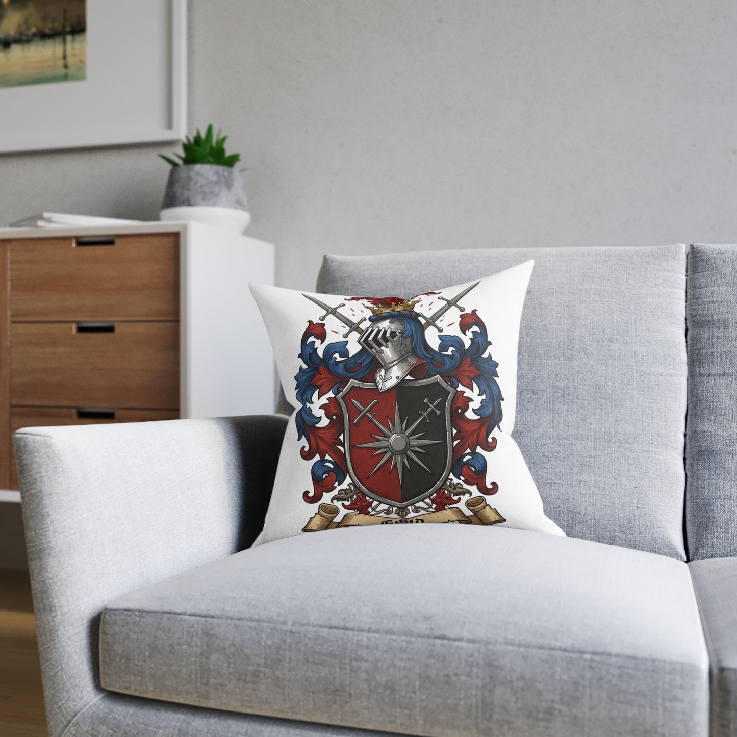 Edge of Comfort: Guild 13 Square Pillow