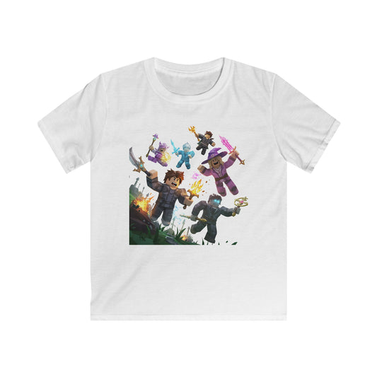 Voxel Adventure Kids Tee - Casual & Cool Style #6