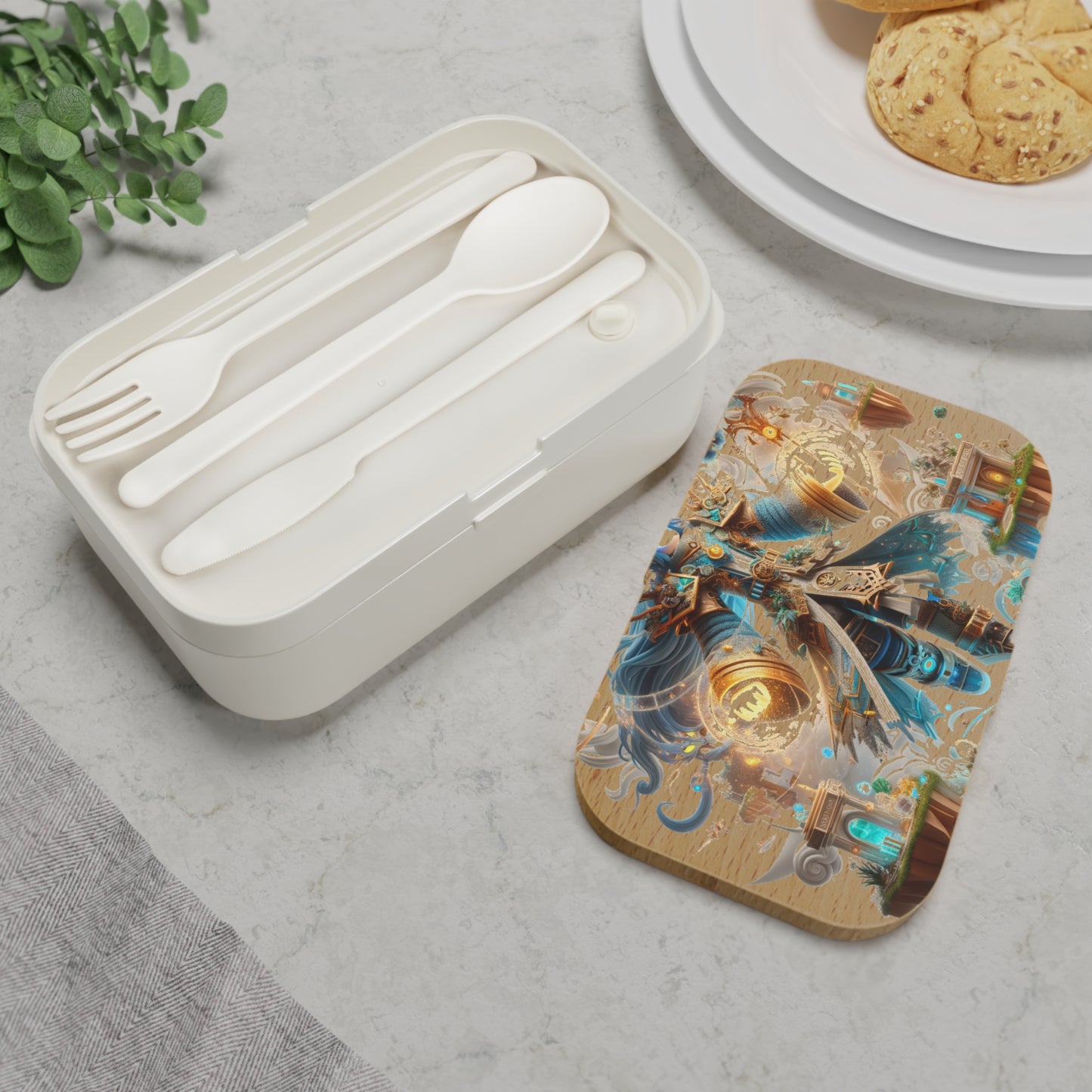 Sleek Minimalist Bento Box #14 - Perfectly Portioned Elegance