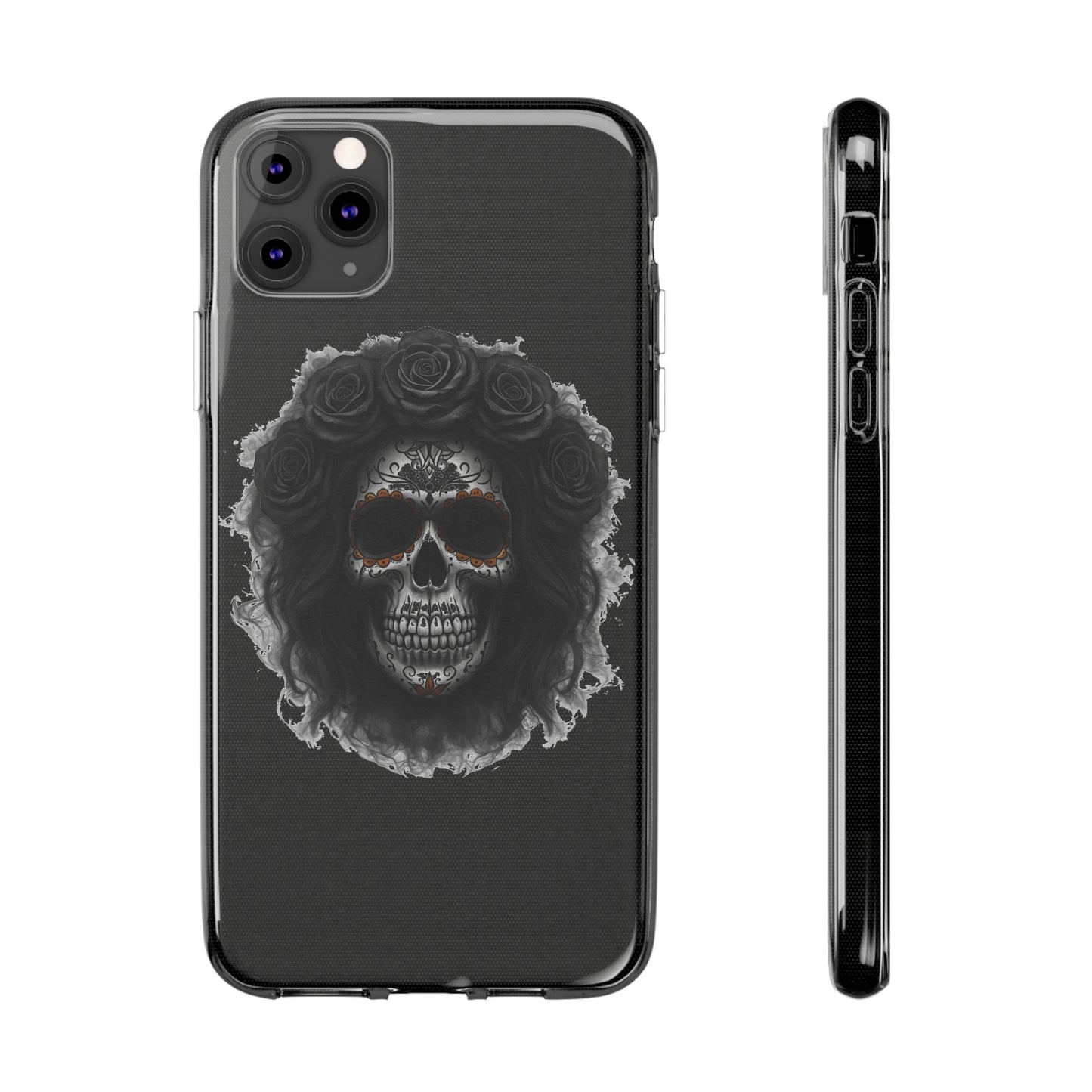 LaCatrina Edge: Clear Silicone Phone Case - Dare to Stand Out