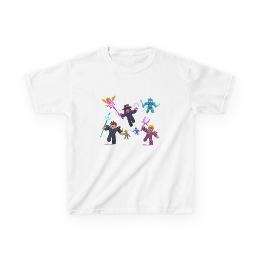 Pixel Pals Playground - Kids' Trendy Voxel Tee