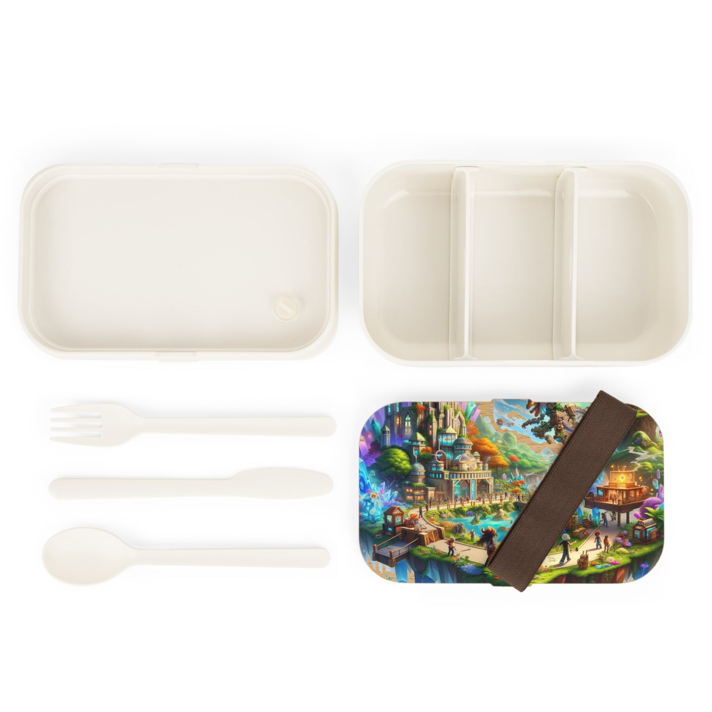 Sleek Minimalist Bento Box #11 - Perfect for On-the-Go!