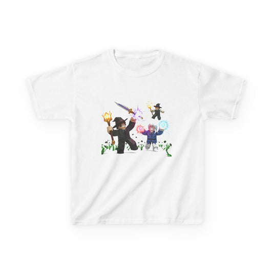 Pixel Pals Adventure - Kids Trendy Voxel Tee
