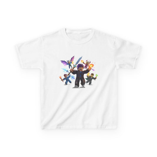 Pixel Pals Playground - Kids' Trendy Voxel Tee