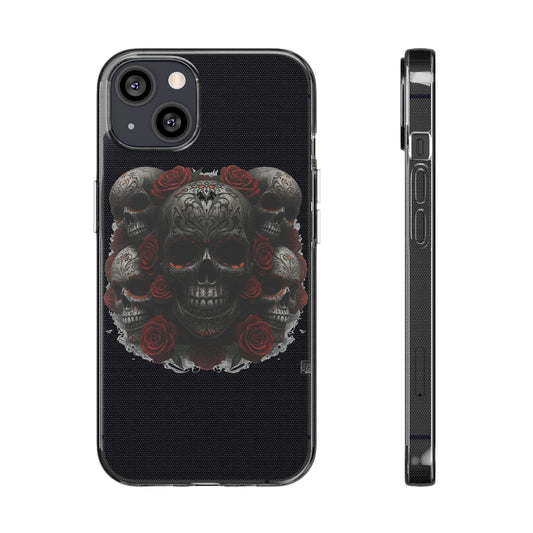 LaCatrina Edge: Clear Silicone Case for Bold Spirits