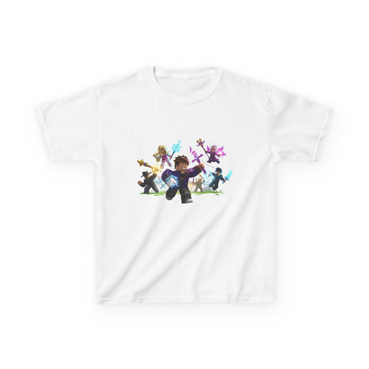 Pixel Pals Playground - Trendy Voxel Tee for Kids