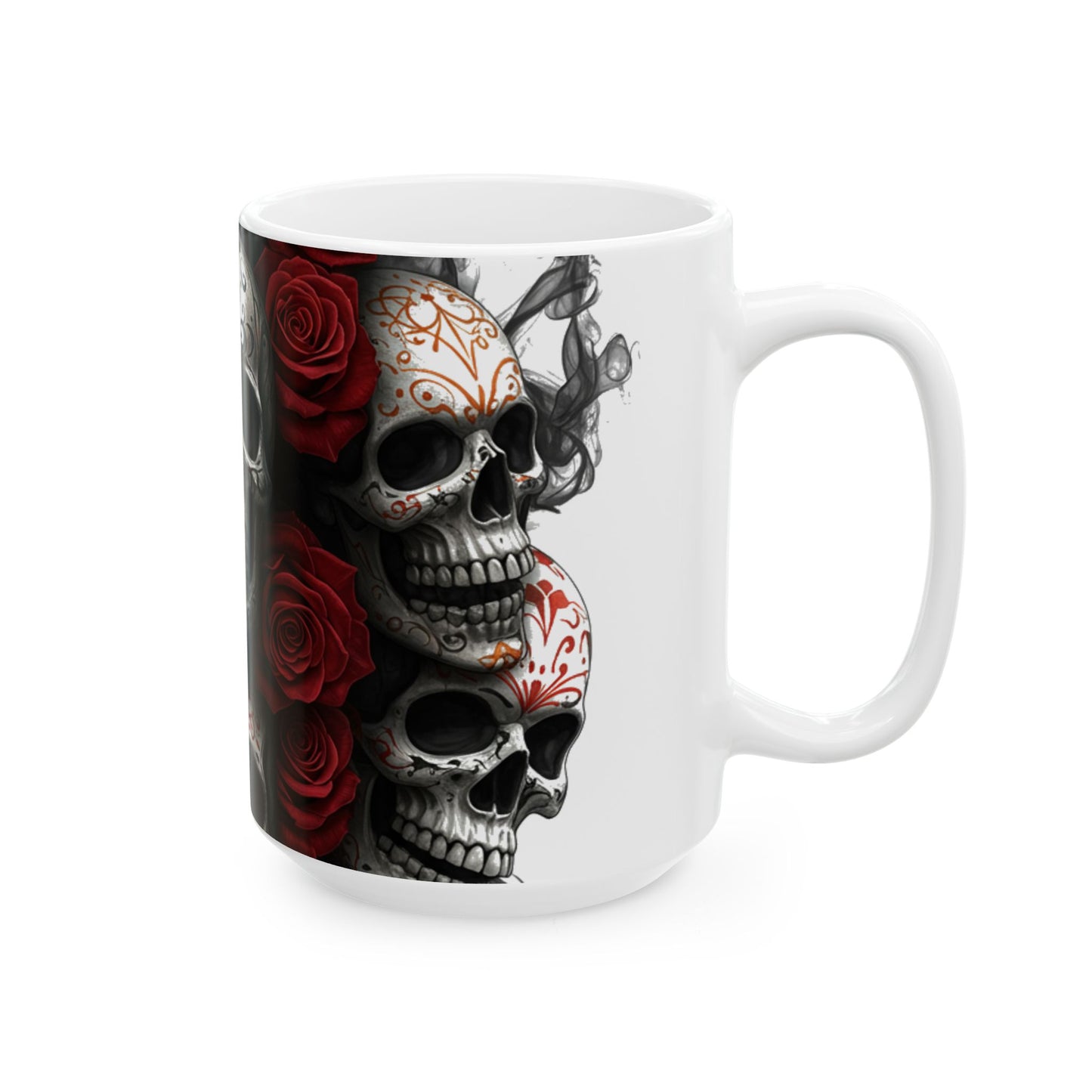 LaCatrina Charm Ceramic Mug - Casual Sip in Style (11oz & 15oz)