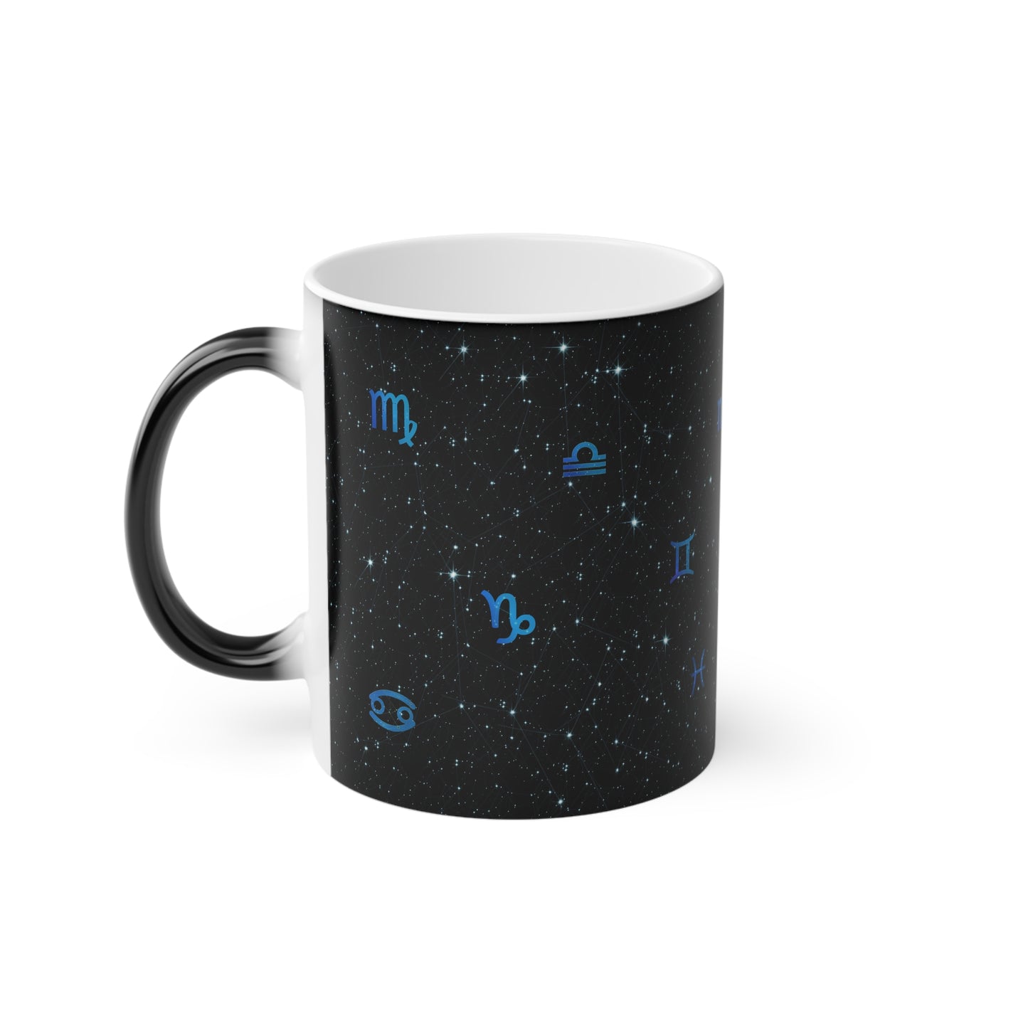 Astrology Magic Mug - Starry Zodiac Coffee Cup, Horoscope Gift, Celestial Tea Mug, Astrology Lover, Unique Birthday Present