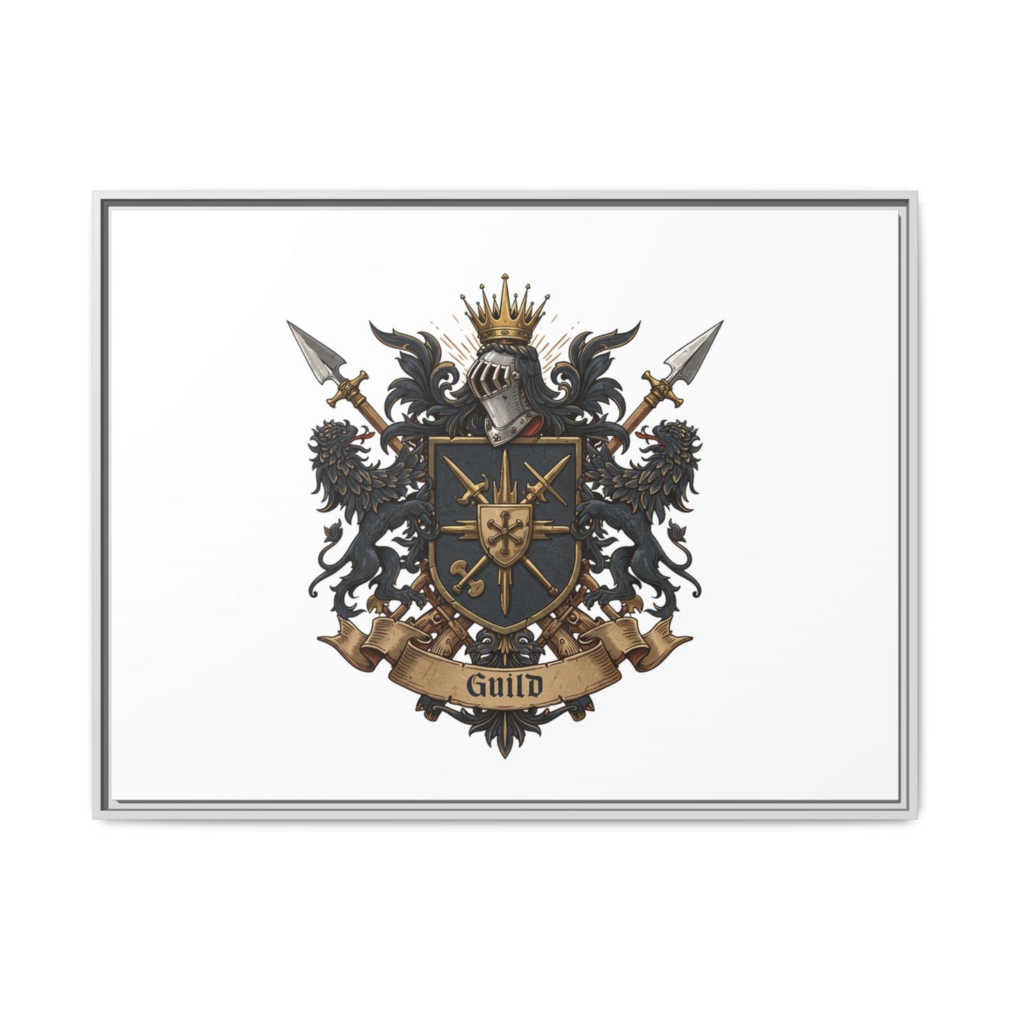 Guild Edition #3 - Professional Elegance Framed Canvas