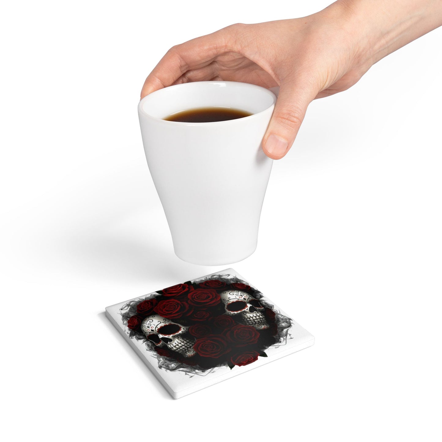 LaCatrina Edge: Ceramic Coaster #12