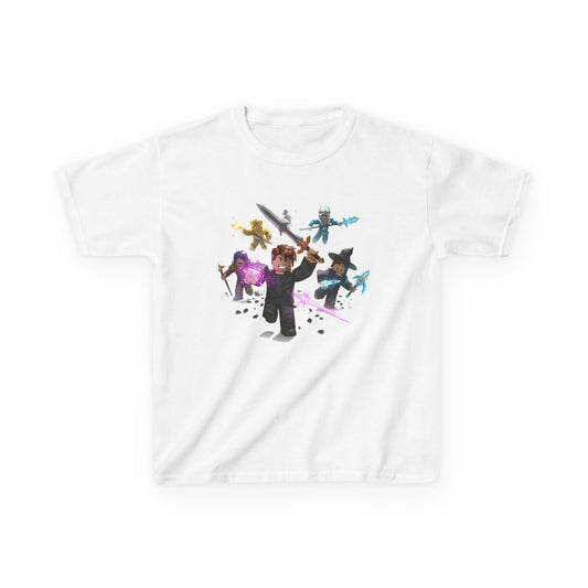 Pixel Pals Adventure Kids Tee - Voxel Characters Edition