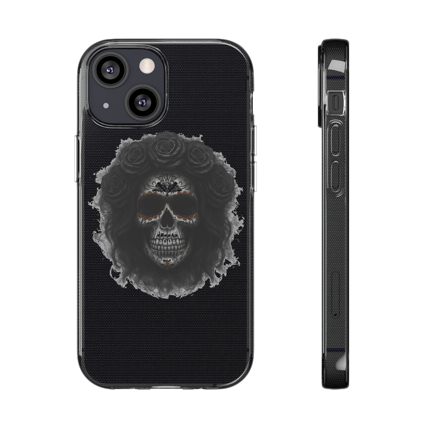 LaCatrina Edge: Clear Silicone Phone Case - Dare to Stand Out