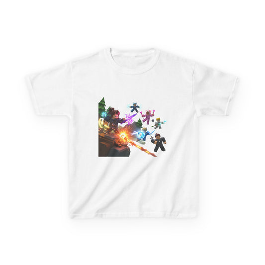 Pixel Pals Adventure: Kids Voxel Character Tee