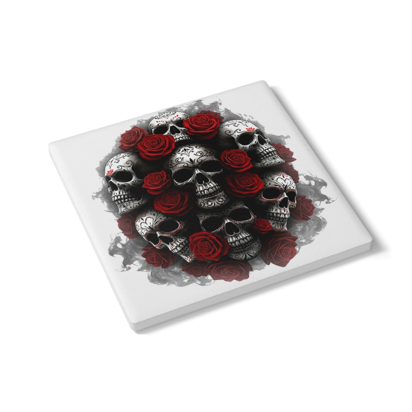 LaCatrina Edge: Daring Ceramic Coaster #19