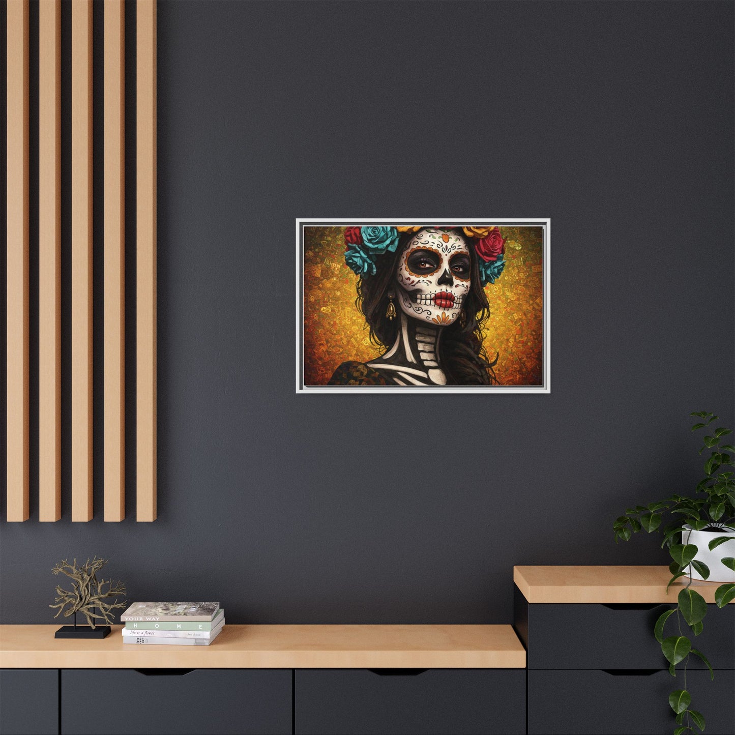 LaCatrina Essence: Professional Multi-Color Framed Matte Canvas #21