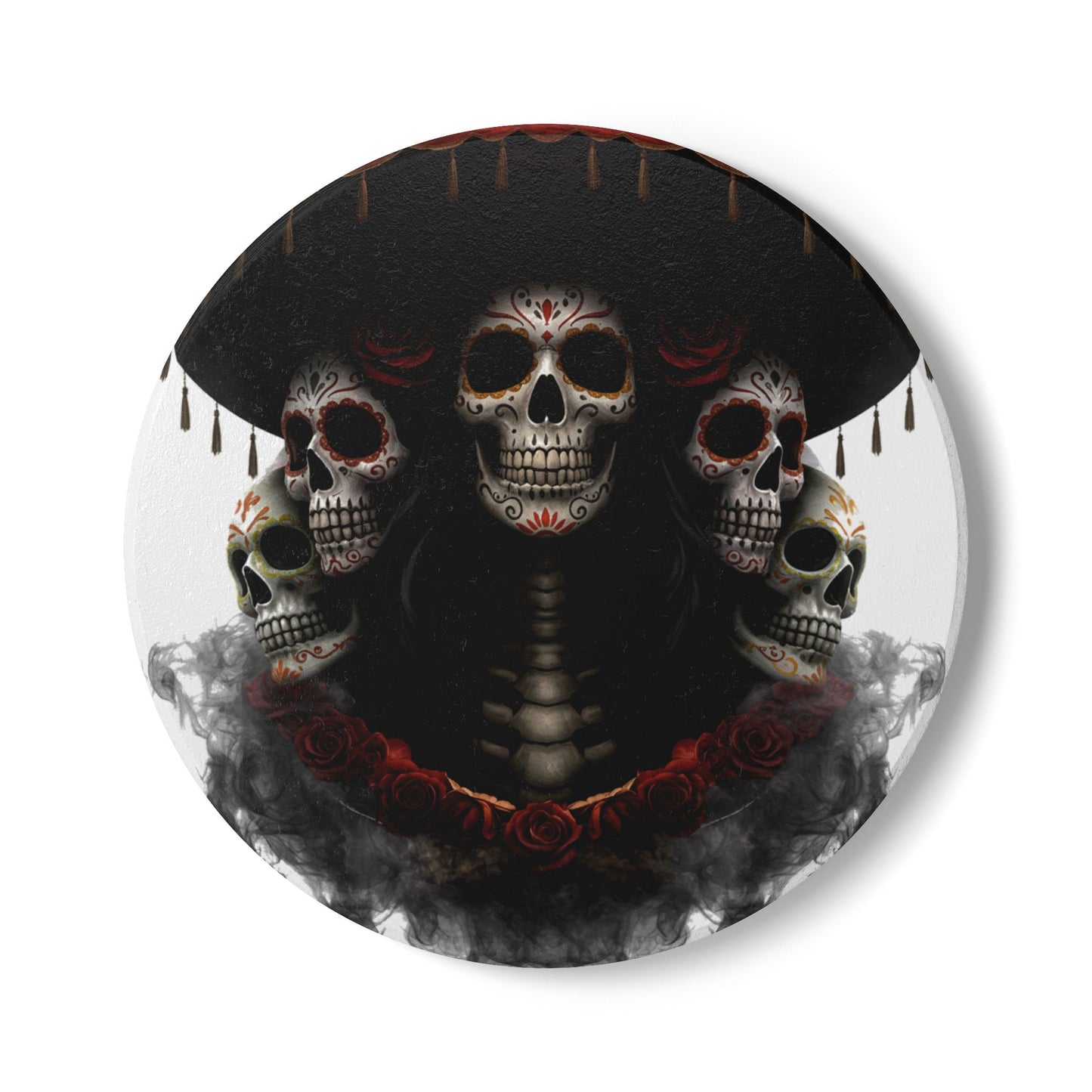 LaCatrina Edge: Dare to Be Different Ceramic Coaster