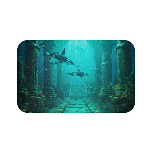 Atlantis Escape: Casual Bath Mat