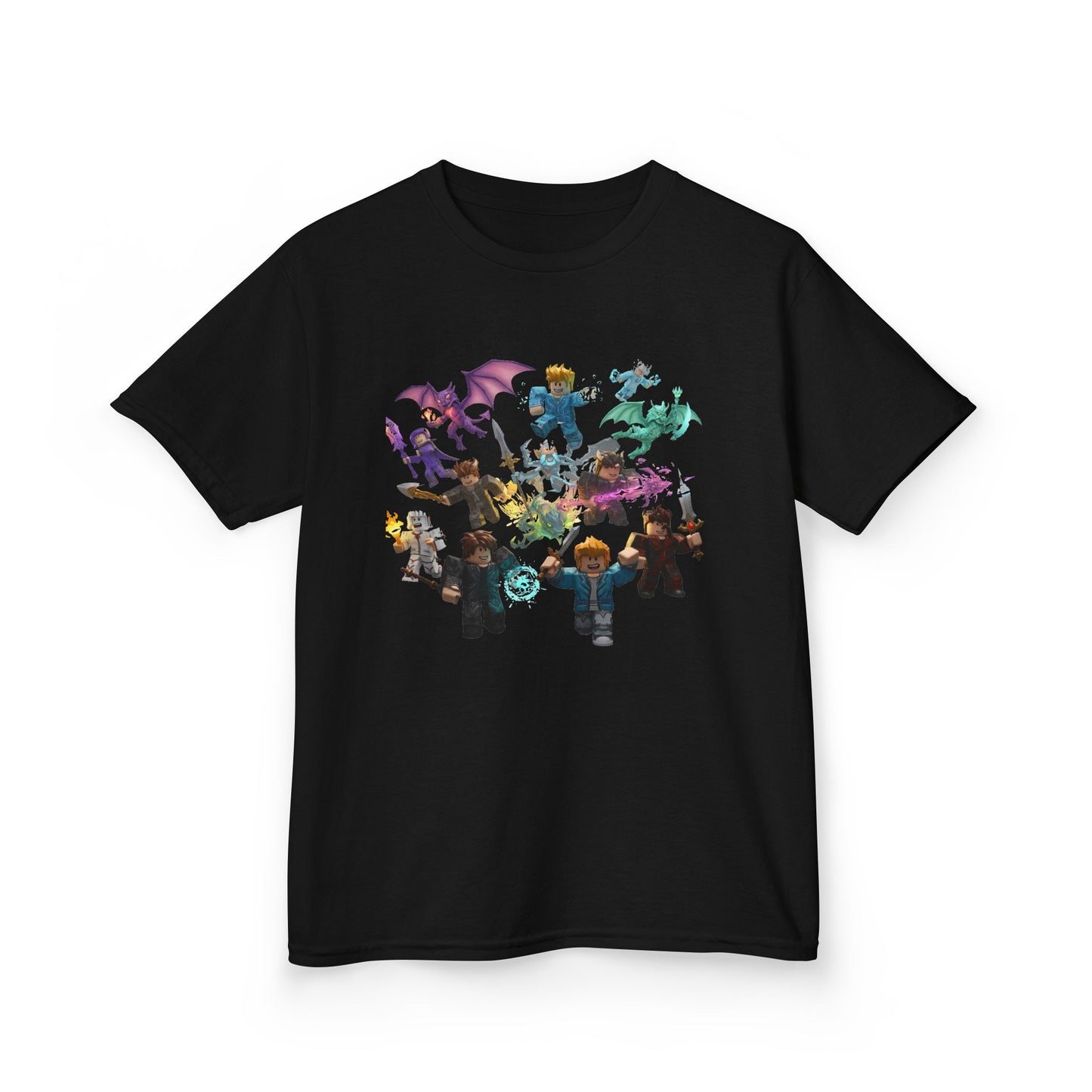 Pixel Pals Playground - Trendy Voxel Tee for Kids