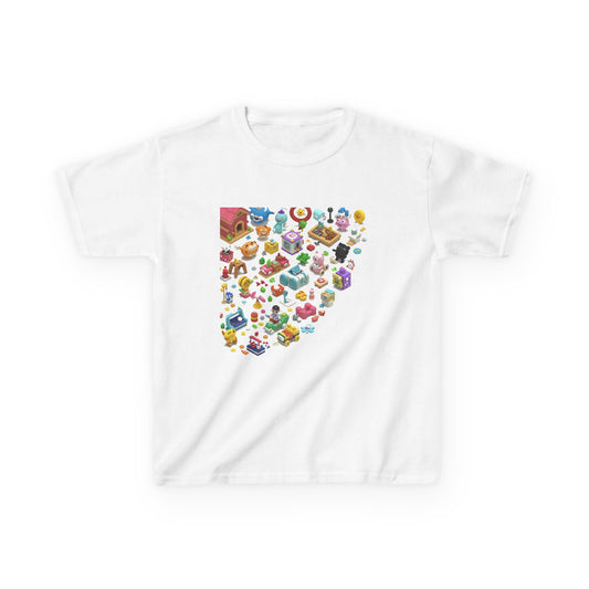 BocaToca Rebel Roar - Edgy Kids Heavy Cotton™ Tee #53