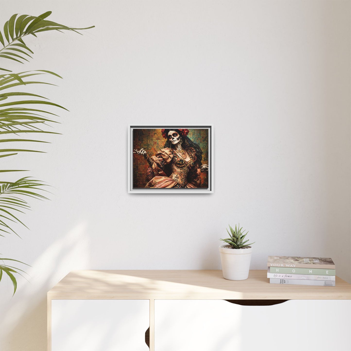 LaCatrina Elegance: Professional Art Series #6 - Framed Matte Canvas
