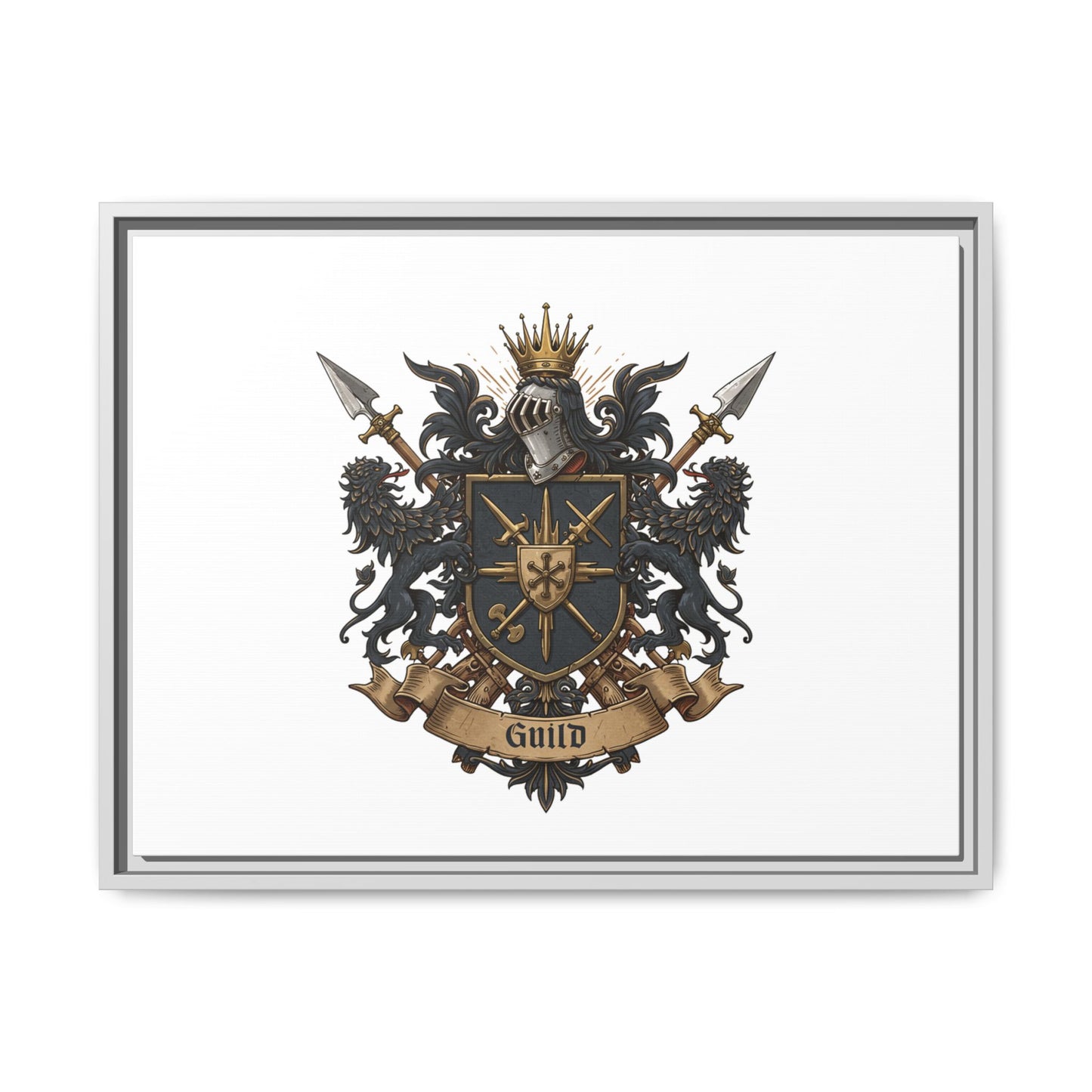 Guild Edition #3 - Professional Elegance Framed Canvas
