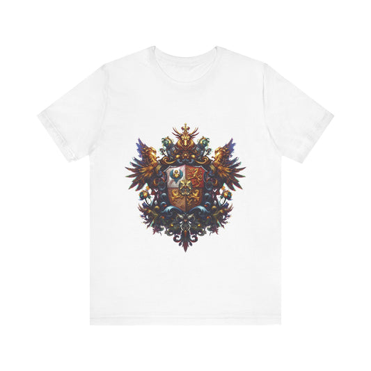 Guild Emblem Fusion Tee - Trendy Unisex Style #43