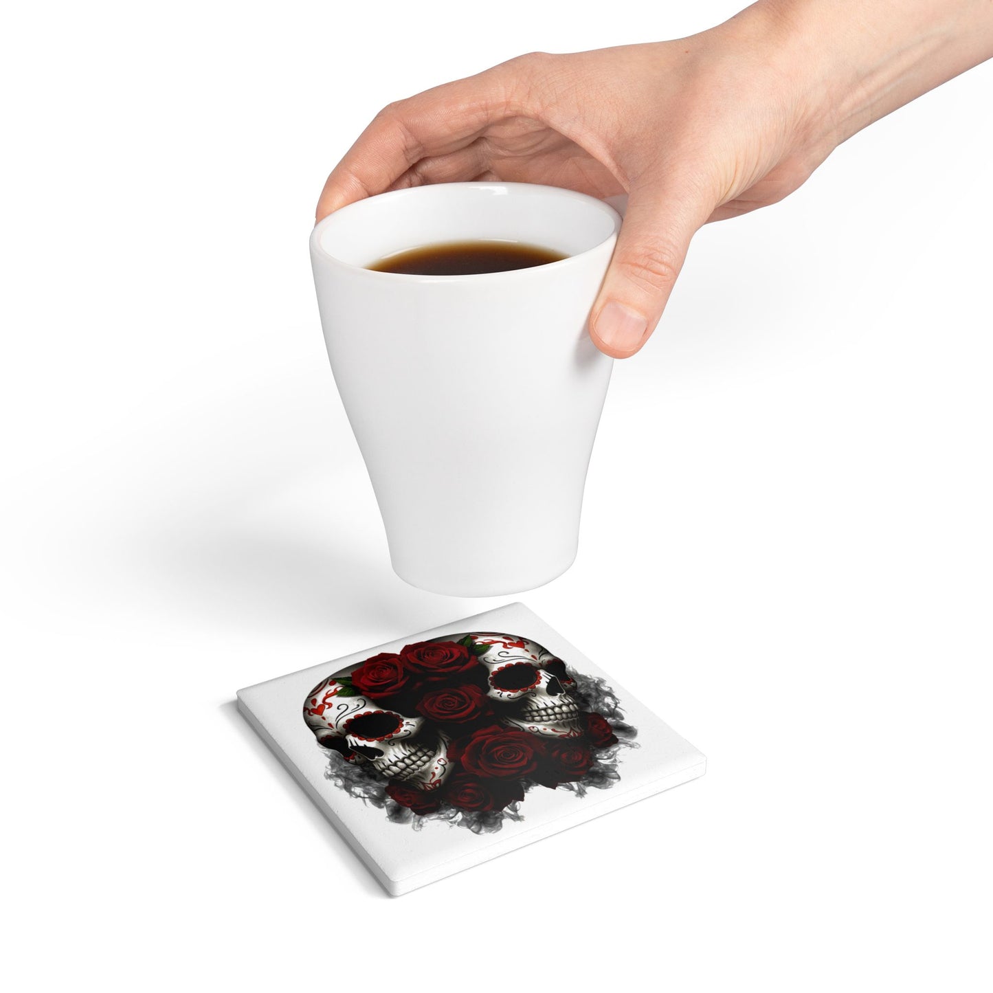 LaCatrina Edge: Ceramic Coaster #8