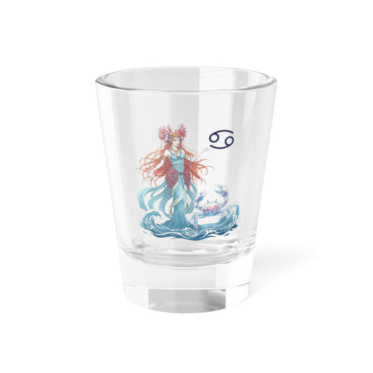 Cosmic Cancer Zodiac 1.5oz Shot Glass - Trendy Star Collection