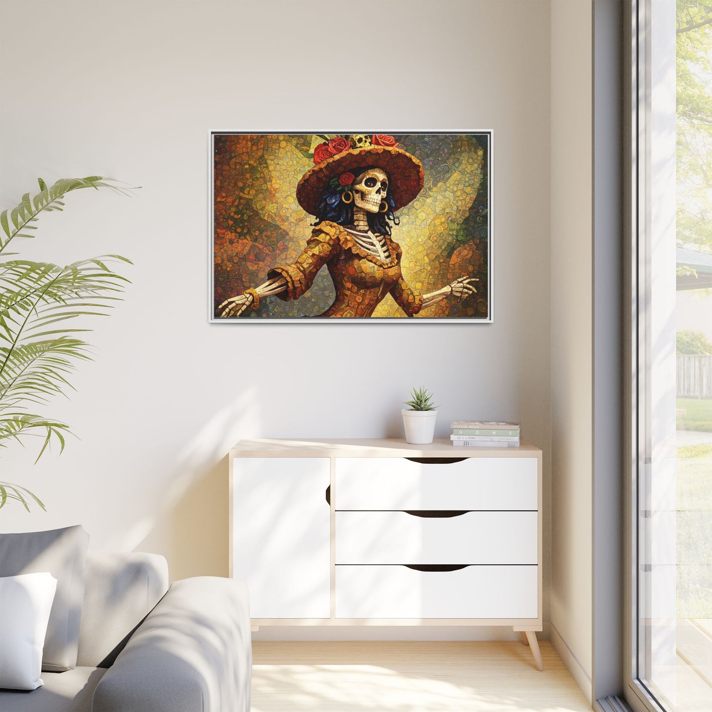 LaCatrina Elegance #18 - Professional Framed Matte Canvas