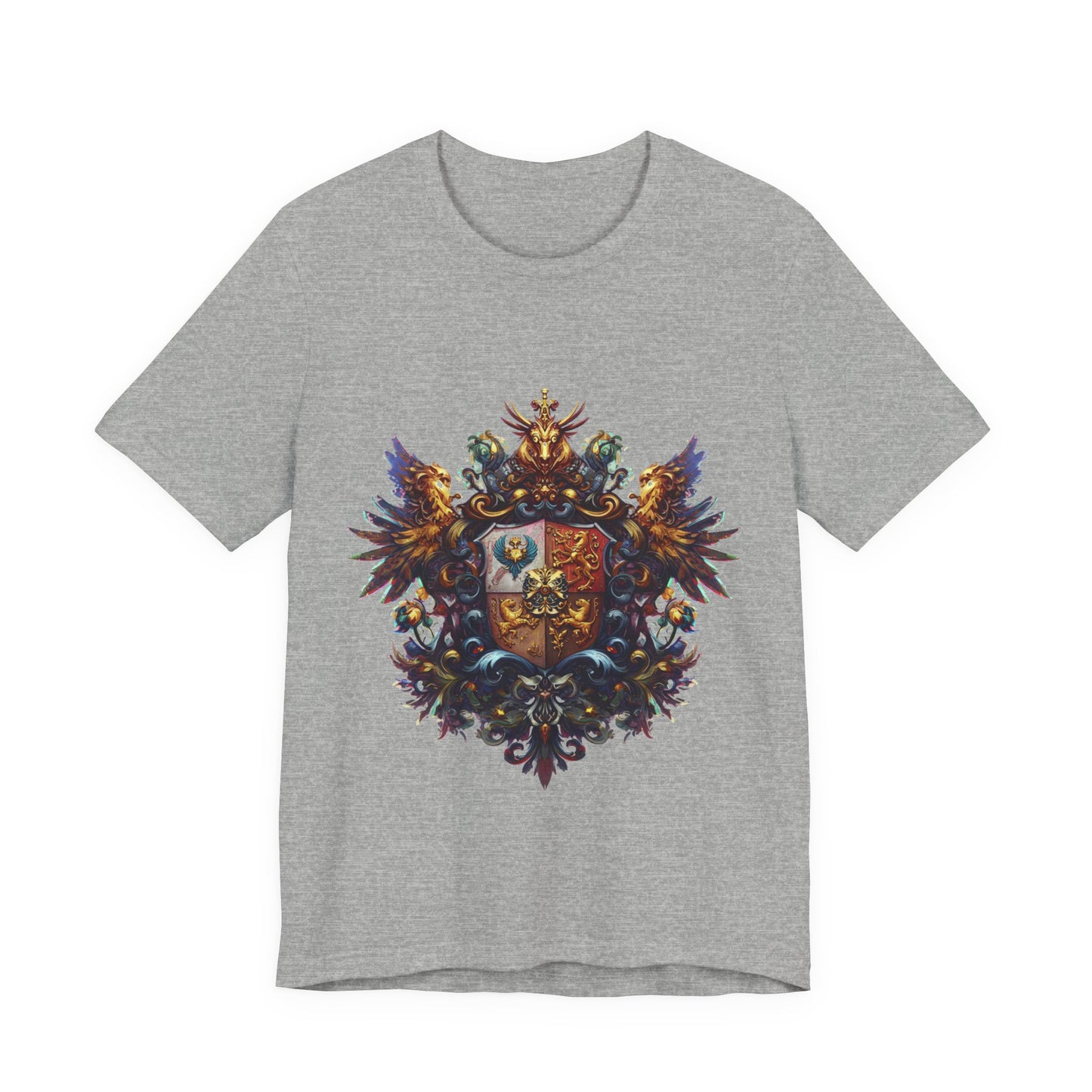 Guild Emblem Fusion Tee - Trendy Unisex Style #43