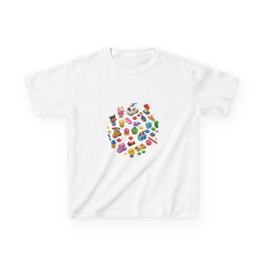 Level Up! Kids' Gamer-Inspired Heavy Cotton Tee #25