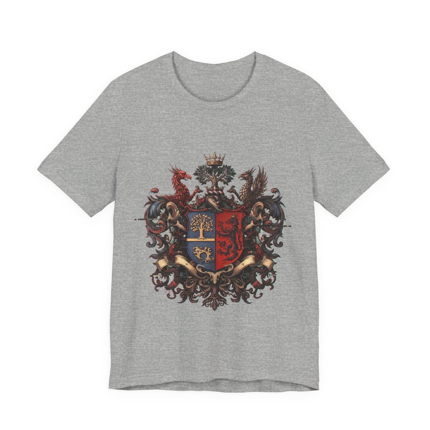 Guild Emblem Fusion Tee – Trendy Unisex Jersey Shirt