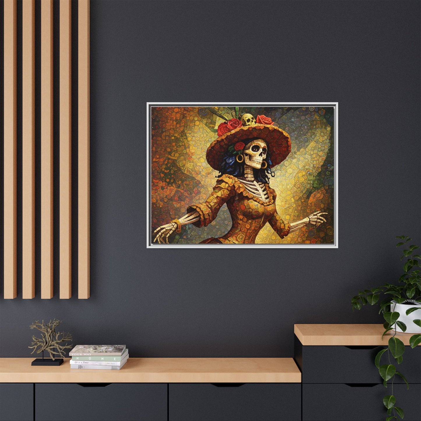 LaCatrina Elegance #18 - Professional Framed Matte Canvas