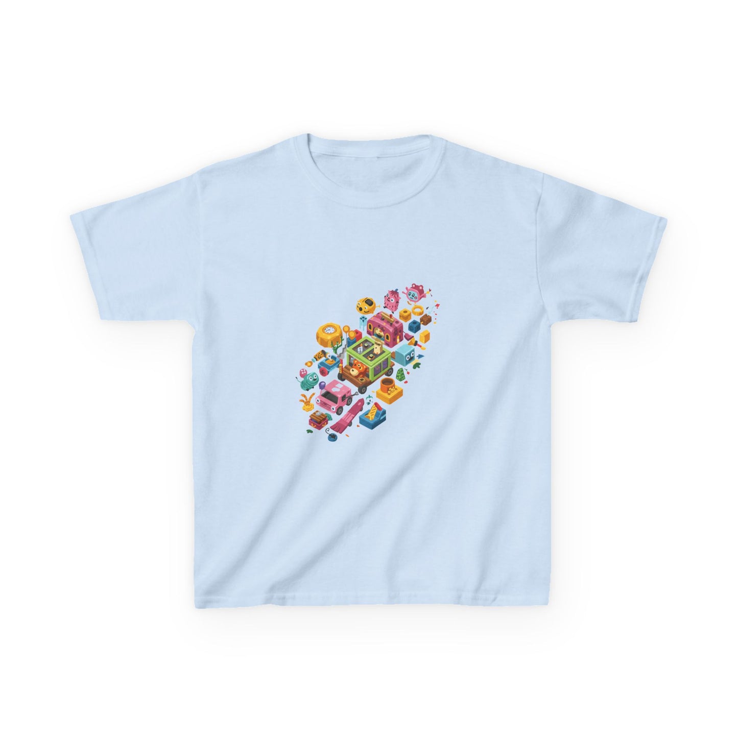 Level Up! Kids' Gamer-Style Heavy Cotton Tee