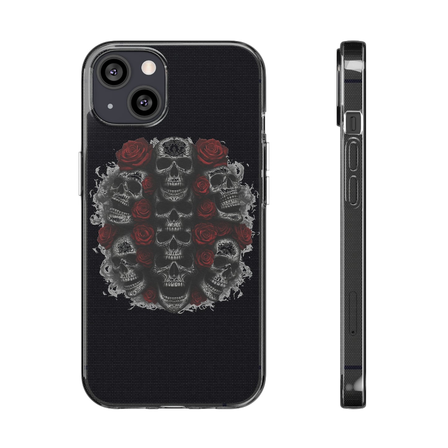 LaCatrina Edge: Sleek Clear Silicone Phone Case #30