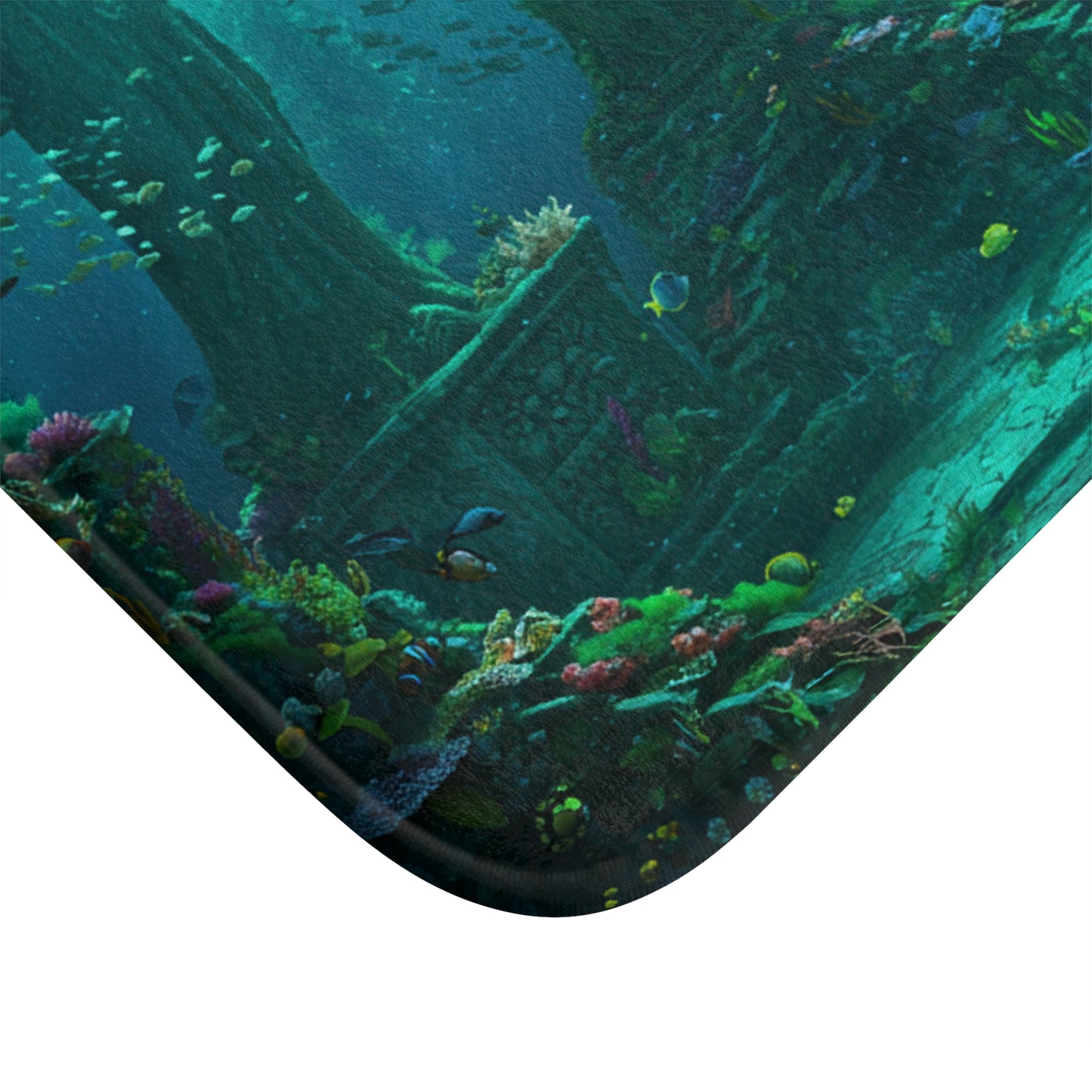Step Into Atlantis: Casual Bath Mat #10