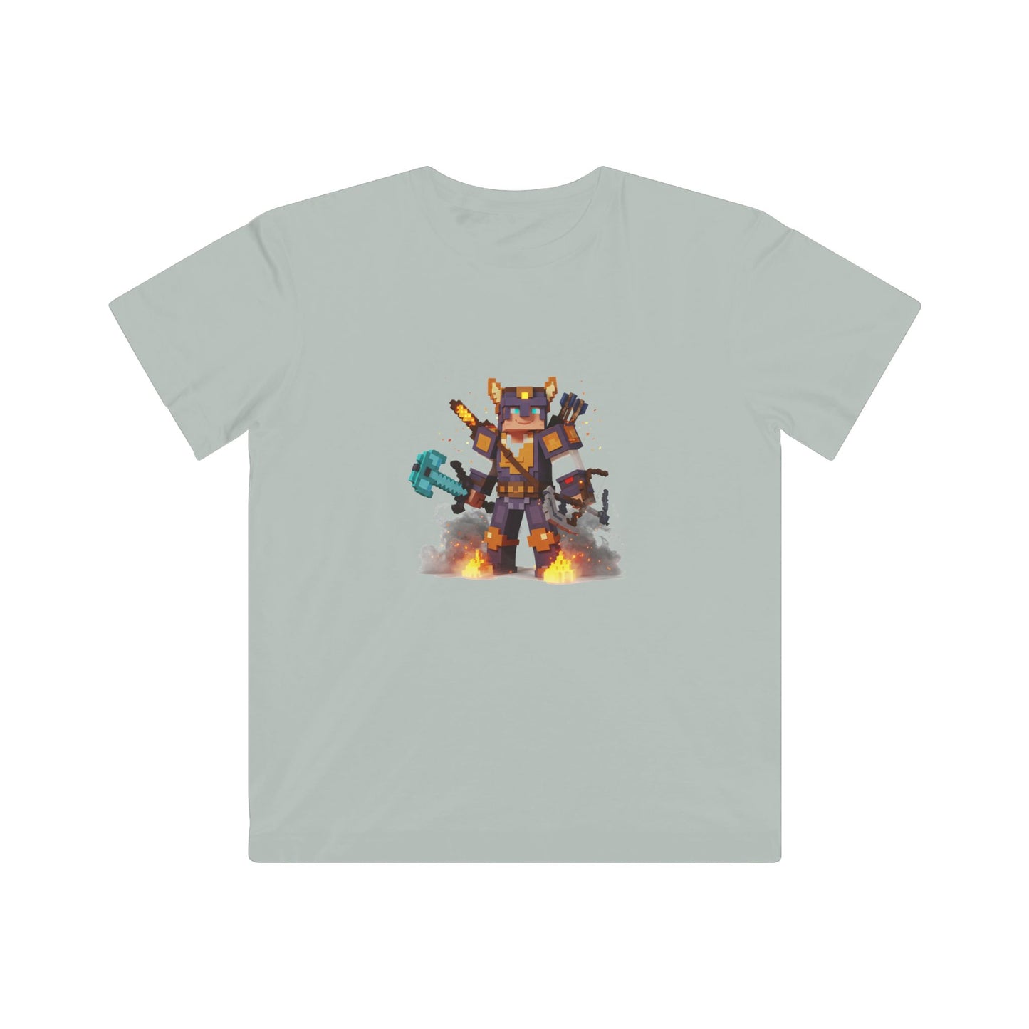 Pixel Power Player - Kids' Fine Jersey Tee