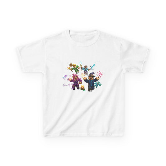 Pixel Power Play: Kids' Trendy Voxel Tee #110