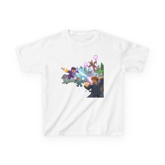 Pixel Pals Playground - Kids' Trendy Voxel Tee