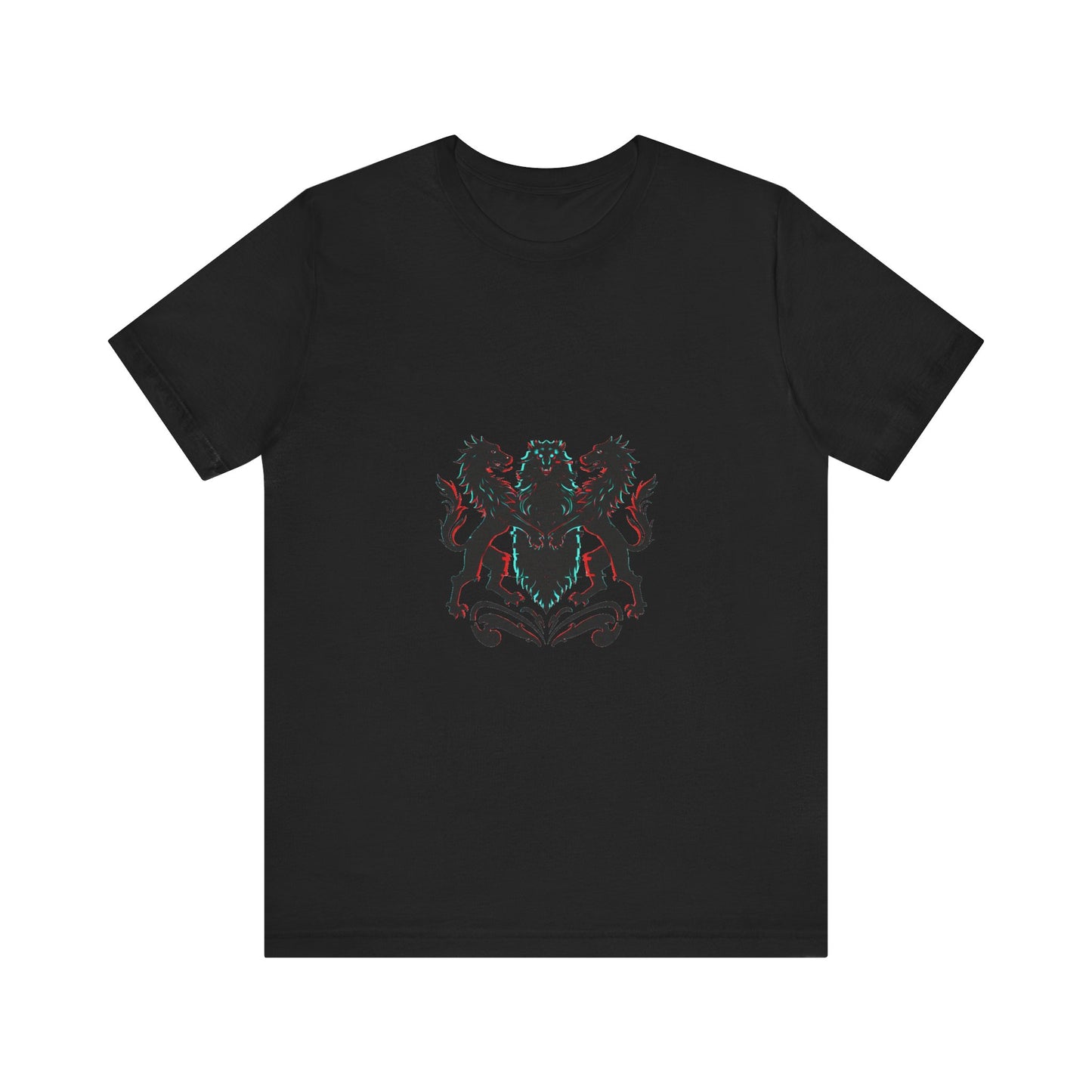 Glitch Heraldry Unisex Tee - Trendy NOTGPT Collection