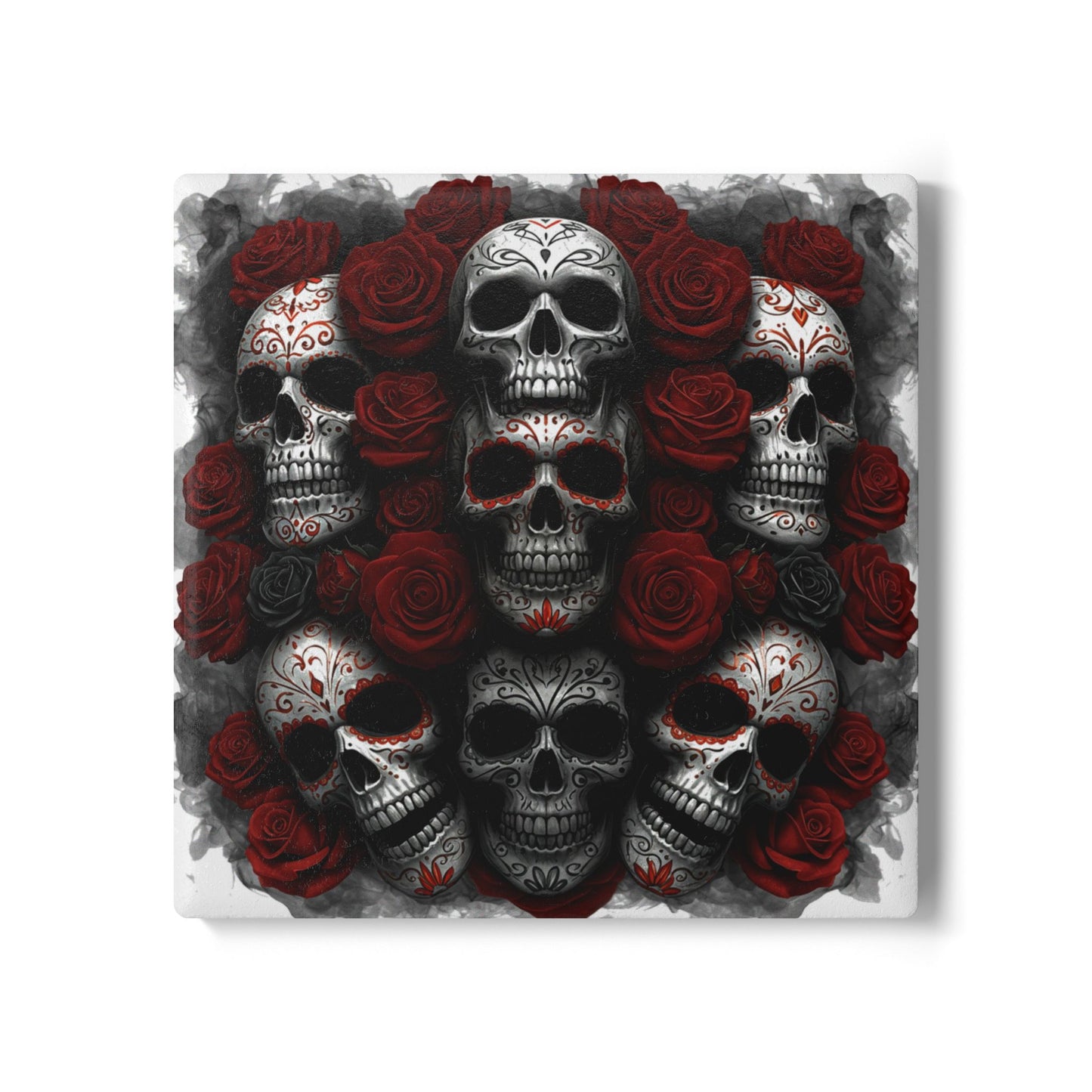 LaCatrina Edge: Ceramic Coaster #25 - Embrace Your Bold Side