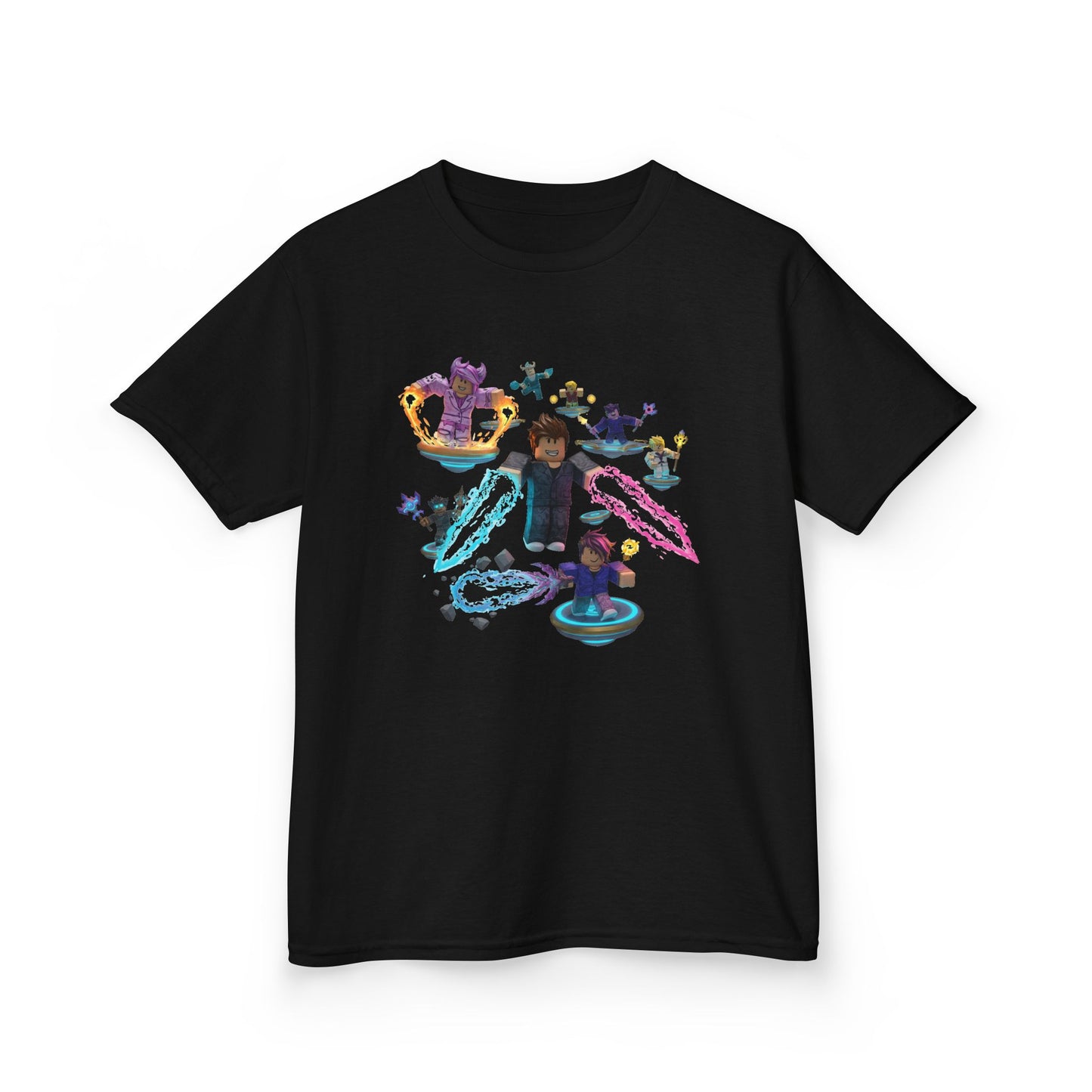 Pixel Pals Adventure - Kids' Trendy Voxel Tee